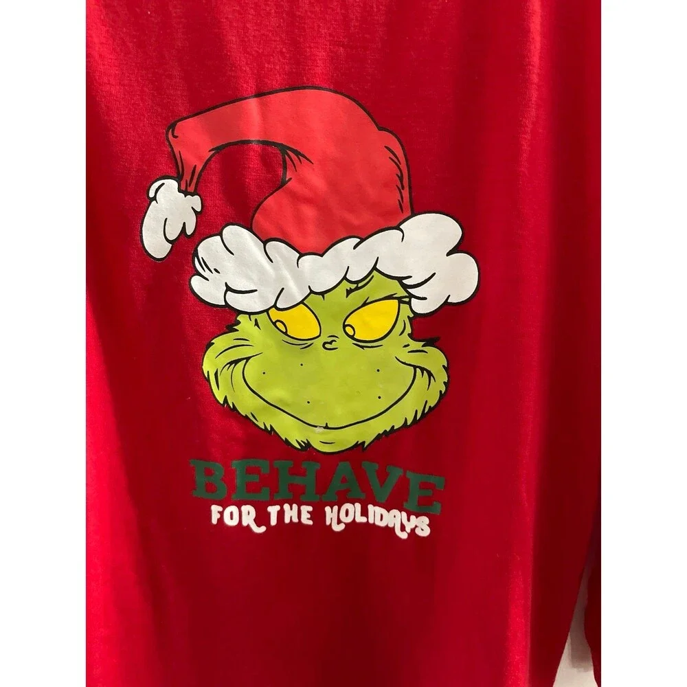 Dr. Seuss The Grinch Pajamas Size 8 New Without Tags